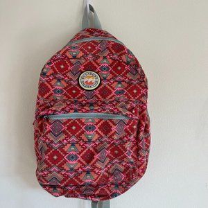 Multicolor Printed Billabong Backpack